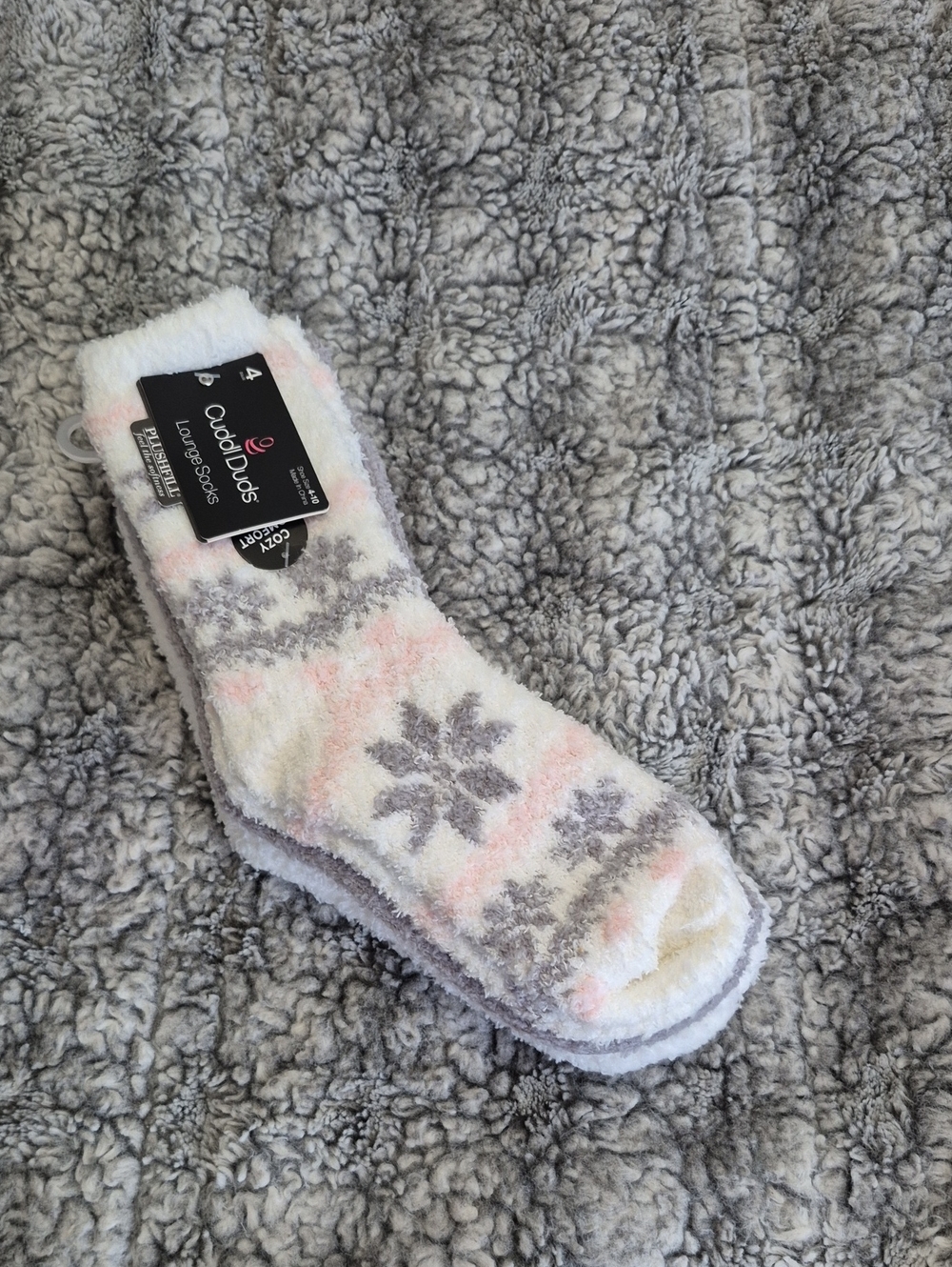 cuddl duds 🖤 Women's Cozy Lounge Socks (969)